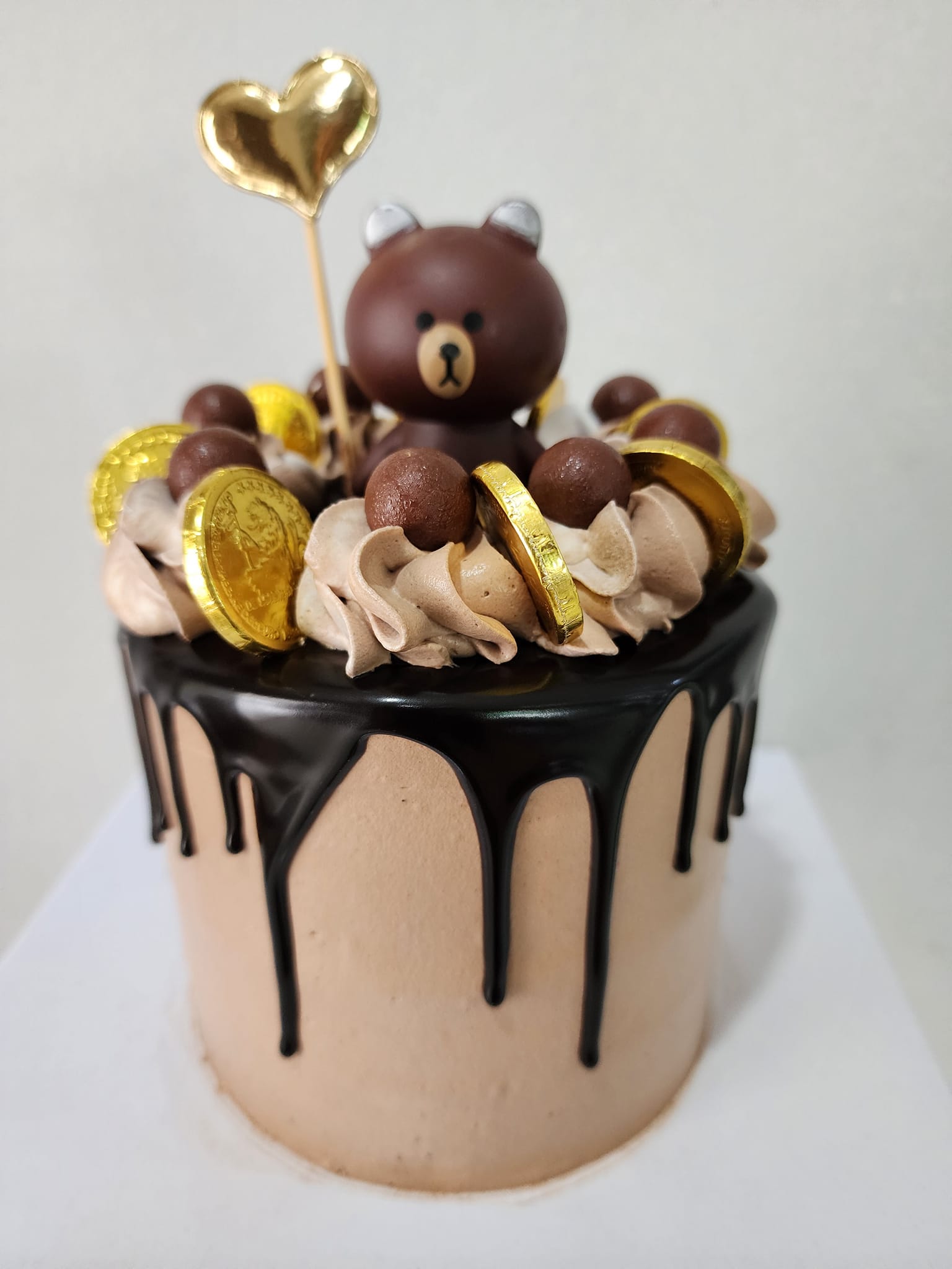 Neocake - น่ารักตะมุตะมิ เค้กหมีน้อยนมสด ทรงสูง 1 ปอนด์...