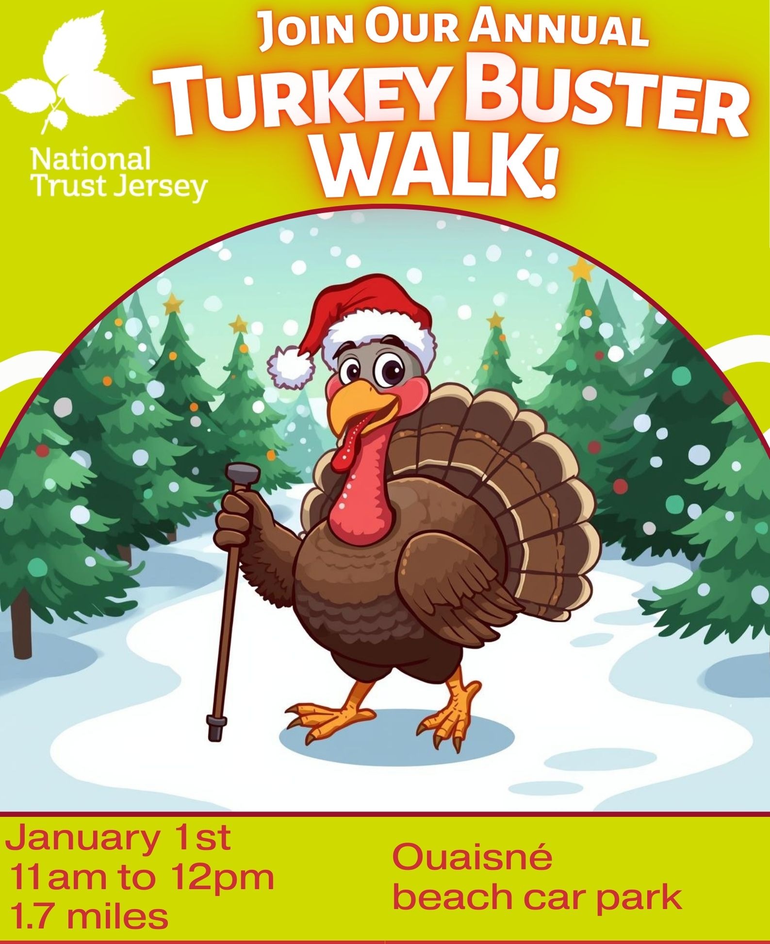 The National - 🎉 Our annual Turkey Buster Walk on New Year’s Day is ...