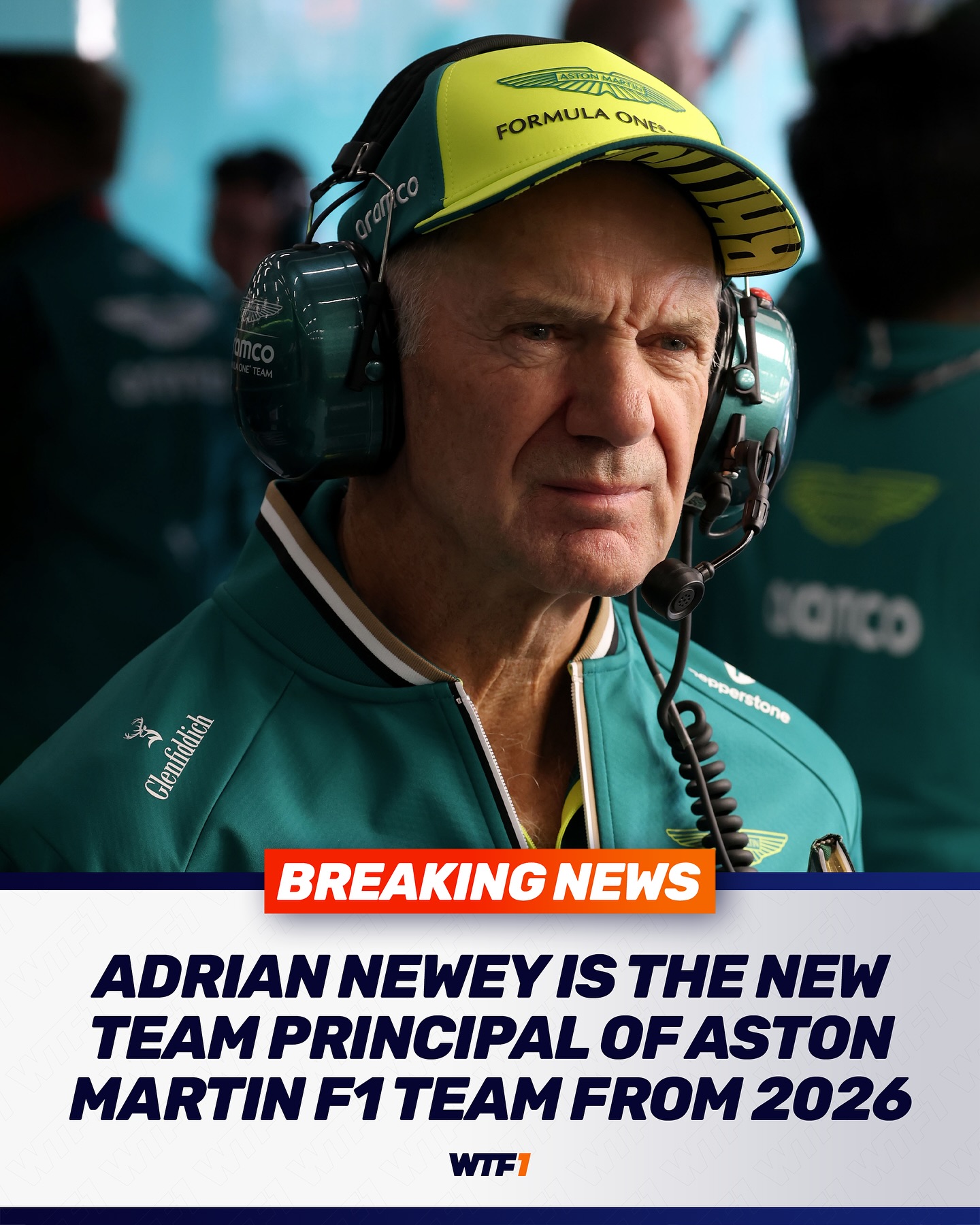 WTF1 - Aston Martin Aramco announces Adrian Newey as their... | Facebook