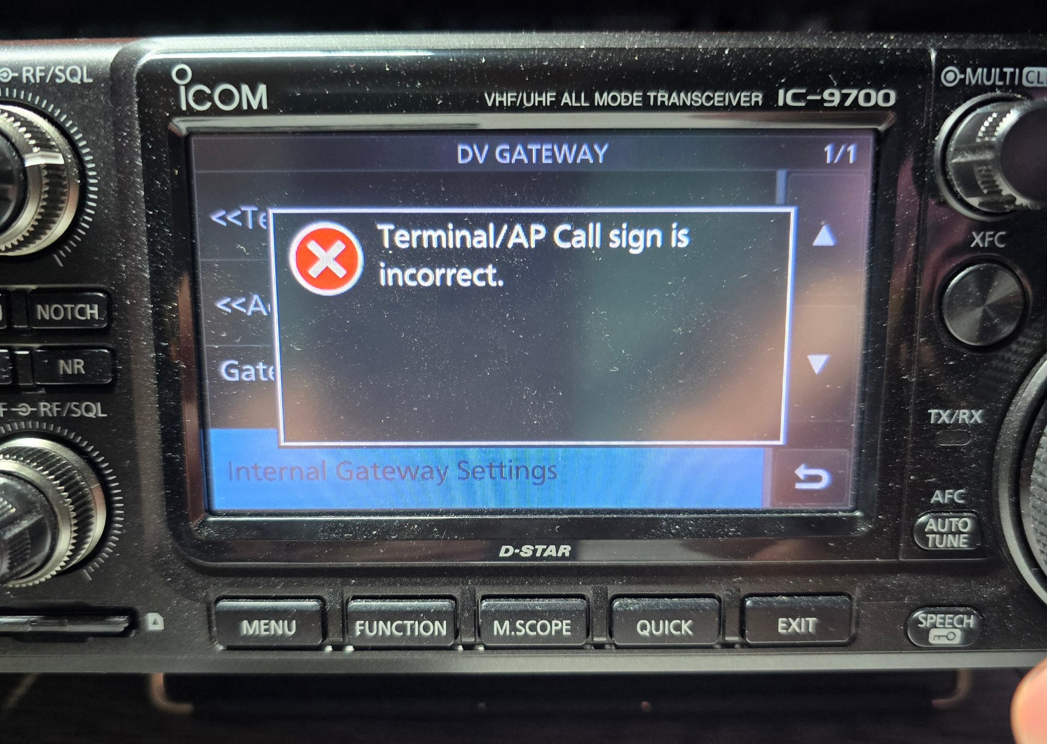 IC-9700 Users | For some reason my IC-9700 no longer will go into ...