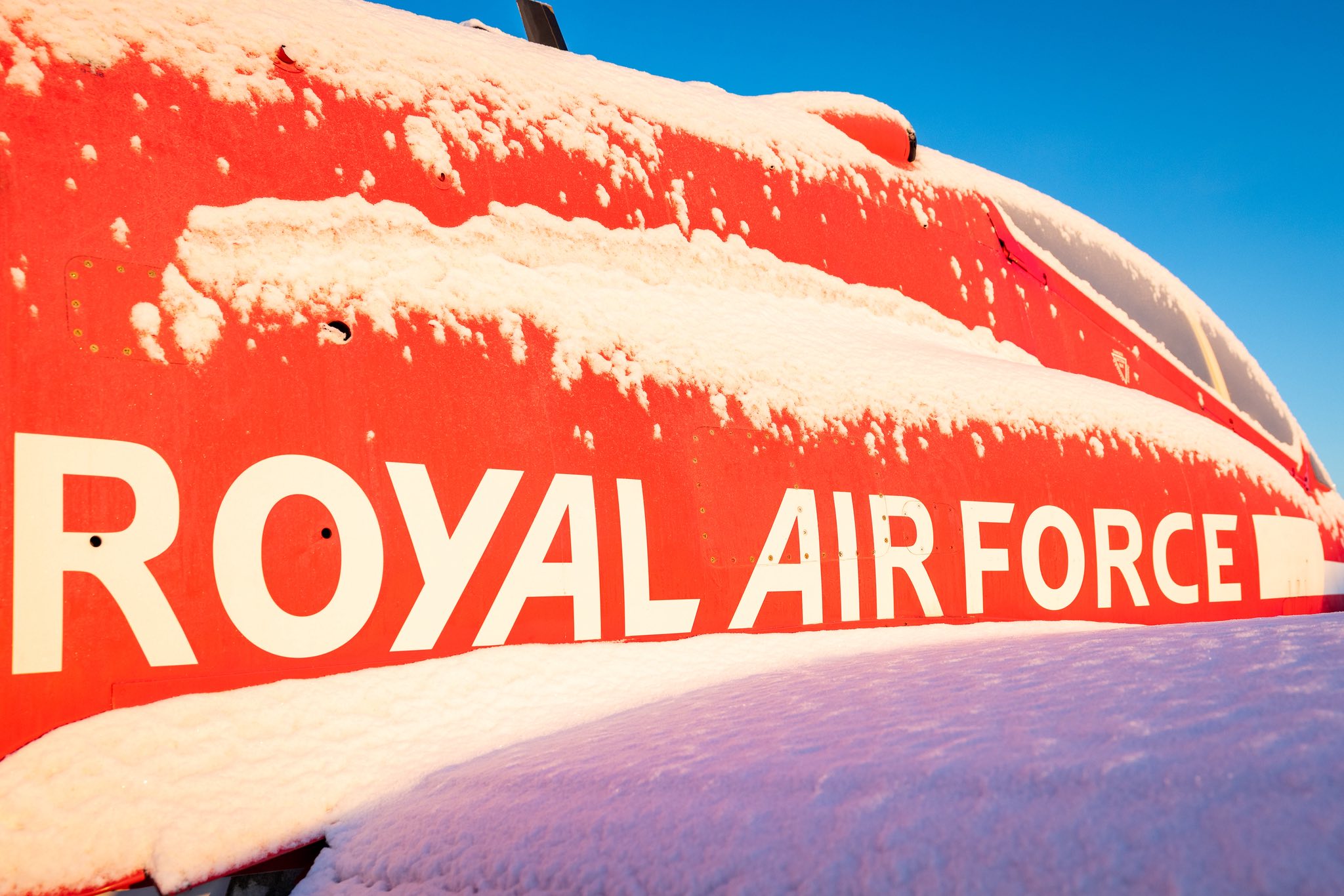 RAF - Training progresses at Royal Air Force Scampton for the 2017 team ...