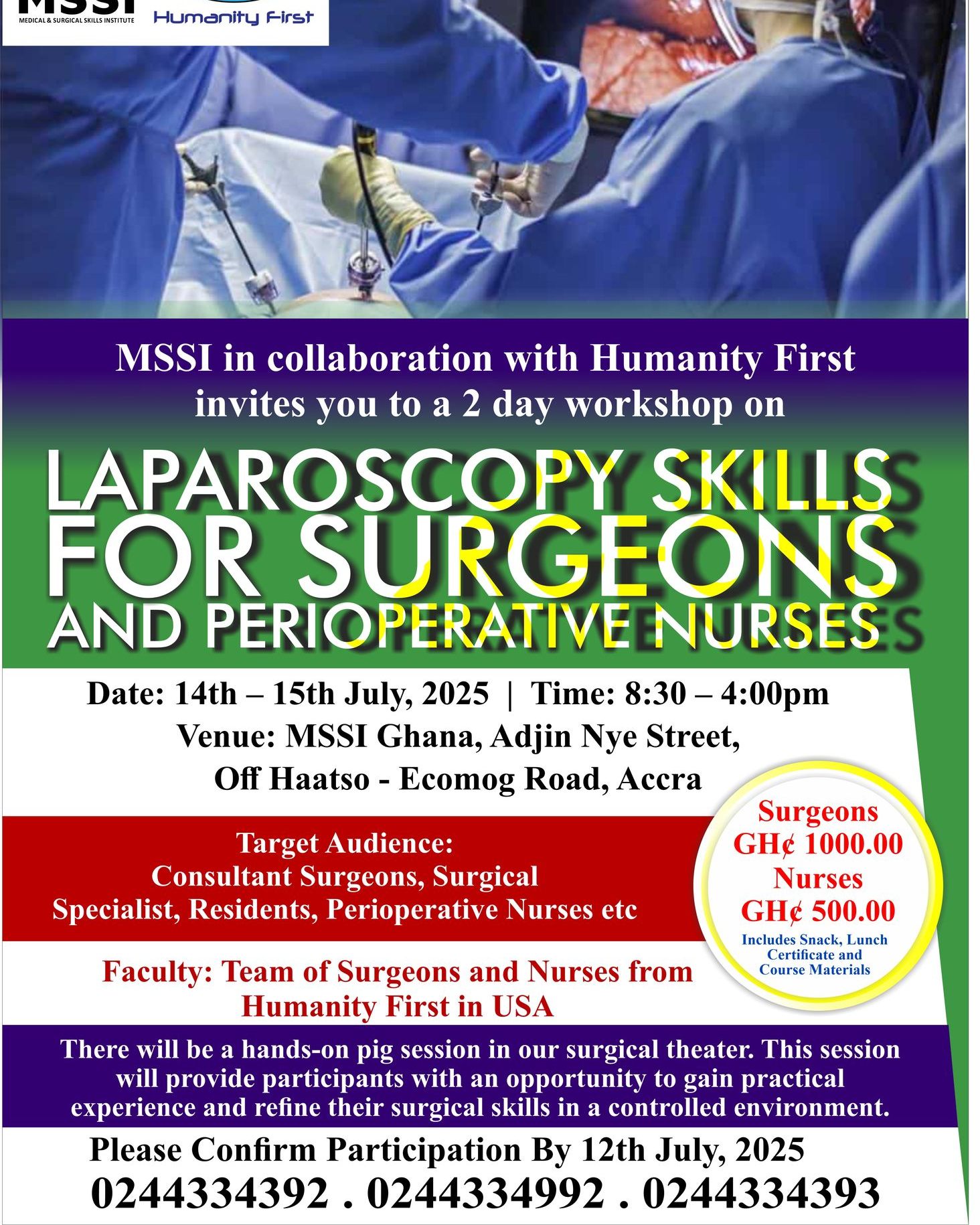 Medical Simulation Skills Institute Ghana - MSSI | Accra