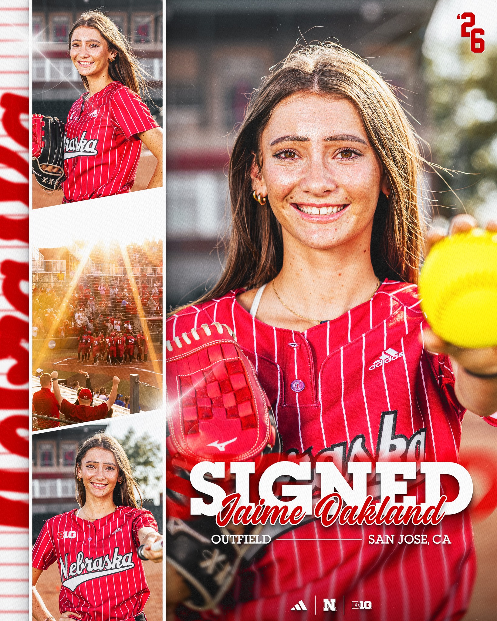 Husker Softball - Meet the newest member of the Red Team... | Facebook
