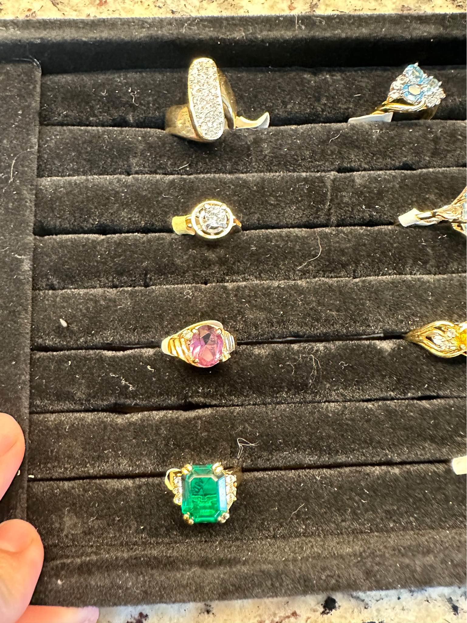 Vintage dead stock electroplated rings size 5 - Rings | Facebook ...