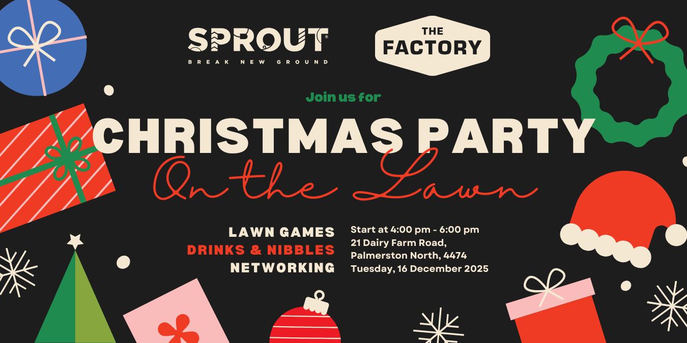 Manawatū - 🎄 Sprout & The Factory are gearing up for a Christmas ...