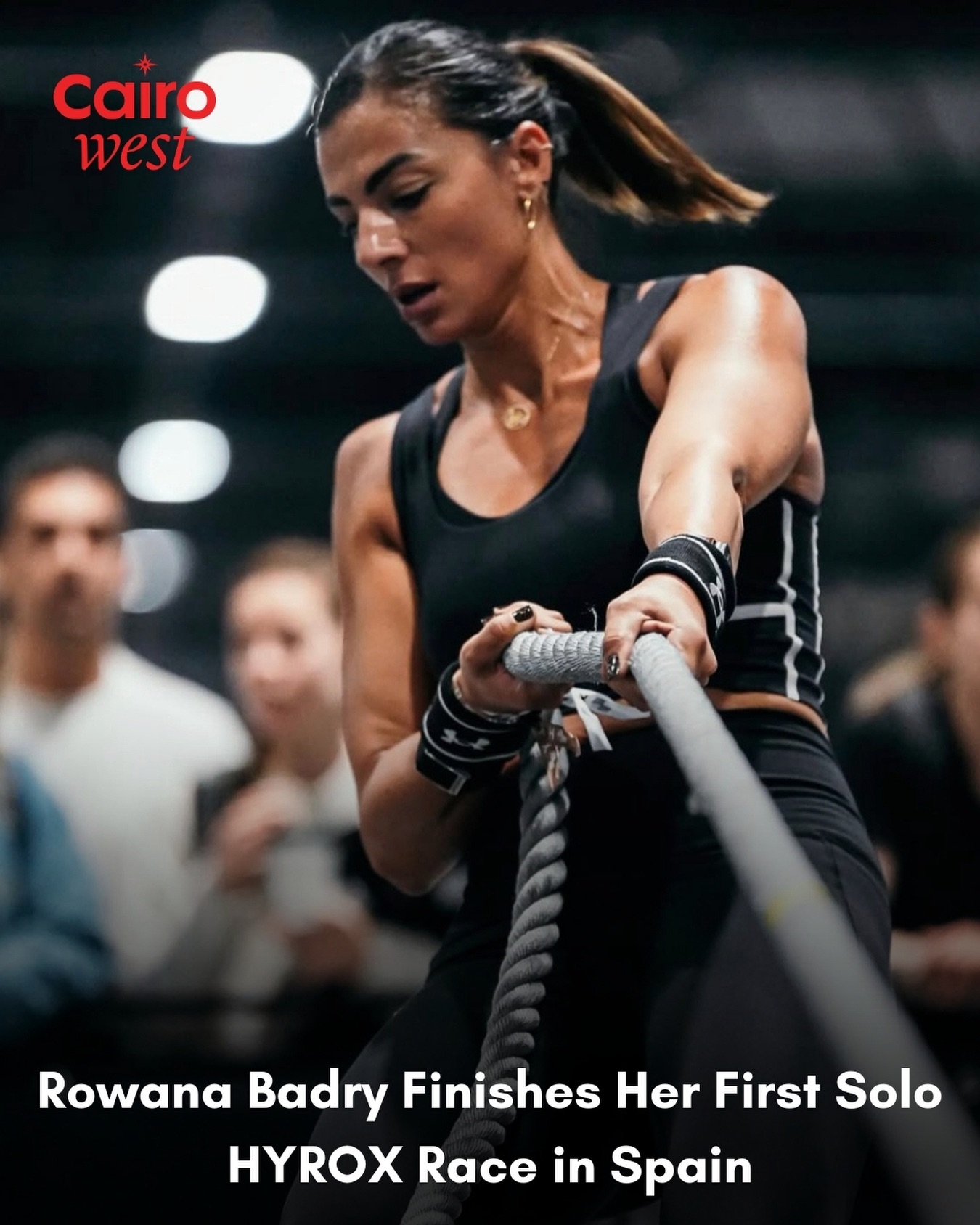 Cairo - Egyptian athlete and coach Rowana Badry completed her first ...