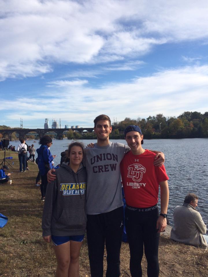 Noank - NRC members Abby, Simon, and Ryan met up at the Head of the ...