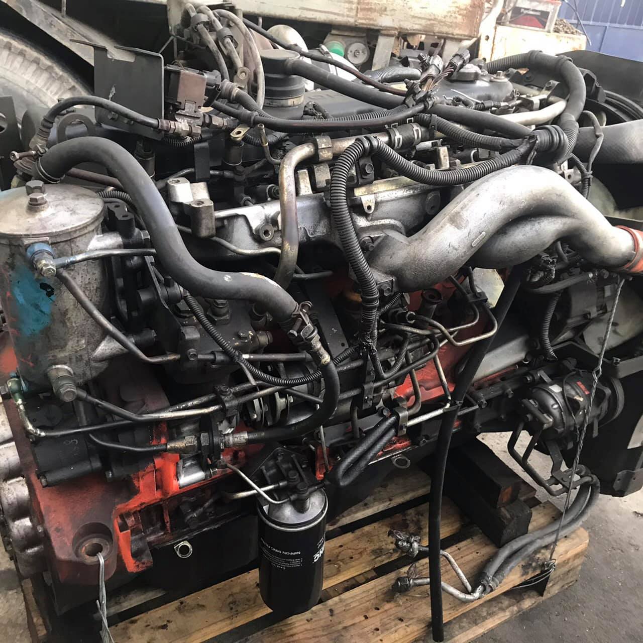 งานคันที่ 8 อู่เดิม ที่วางเครื่องยนต์ญี่ปุ่น isuzu 6Sd1-1 ที่ทำสายไฟไป ...
