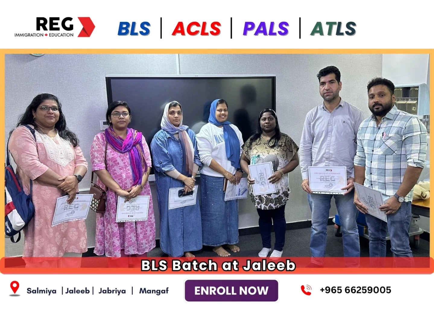 REG - Congratulations to the amazing BLS Batch at Jaleeb! Your hard ...