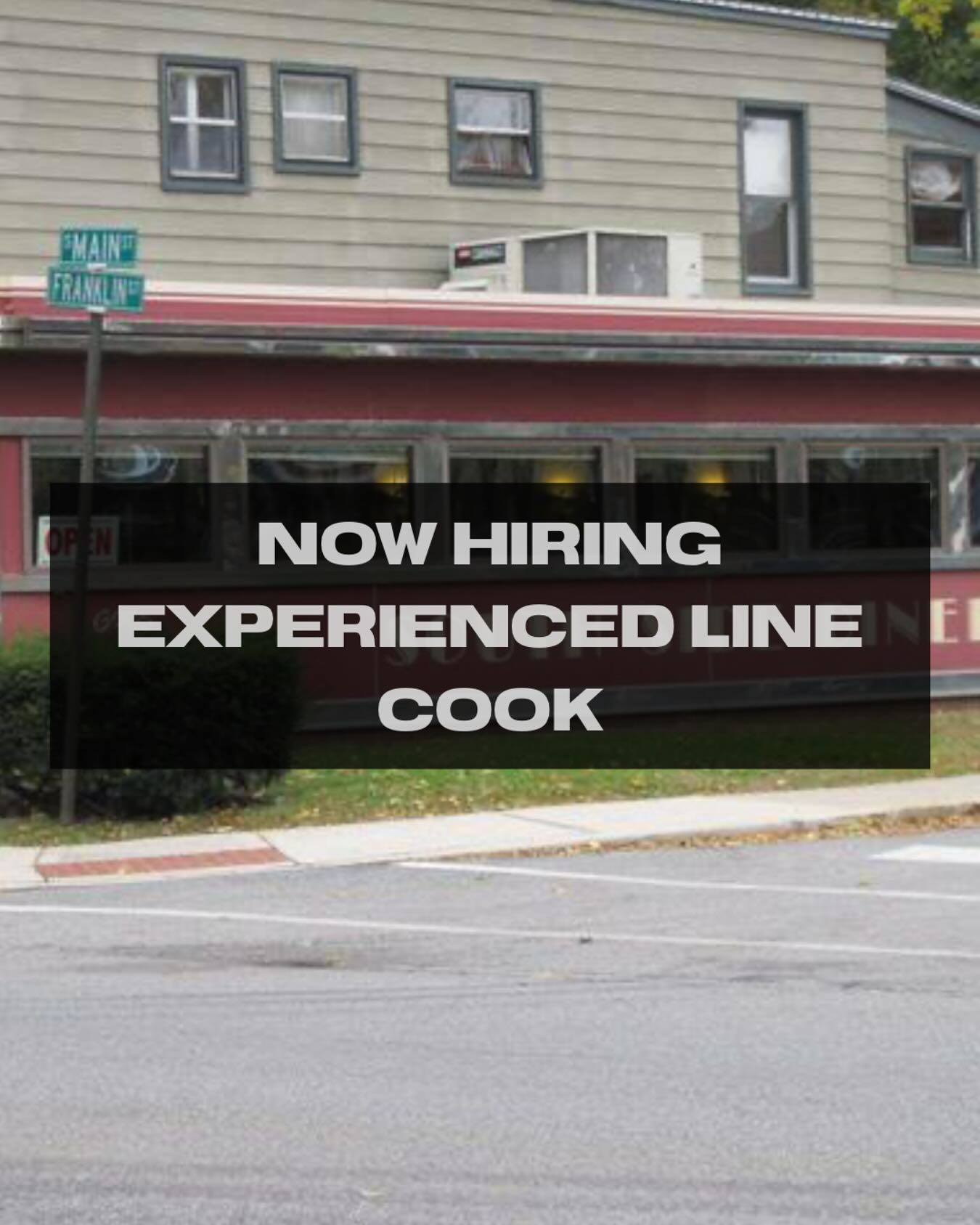 South Side Soda Shop - We’re looking to add an experienced line cook to ...