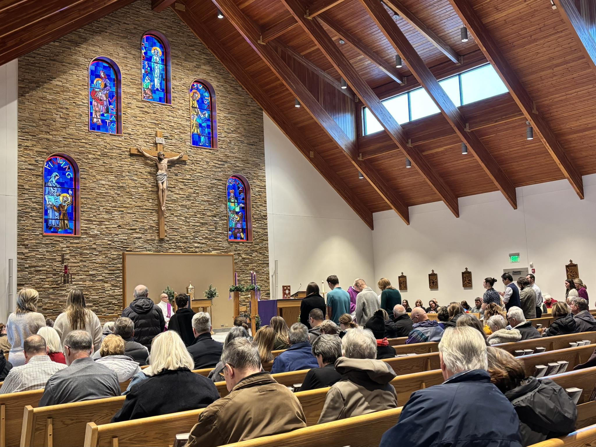Our - Our catechumens and candidates were welcomed with the Rite of ...