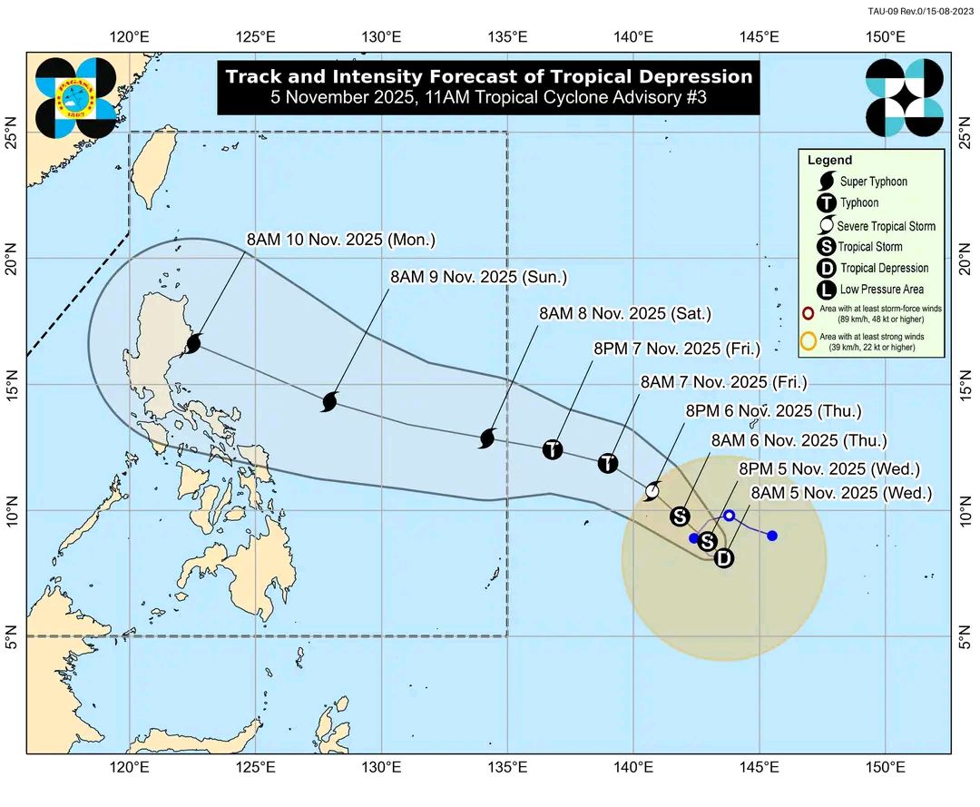 Here's the latest forecast track... - Mindanao Weather Update | Facebook