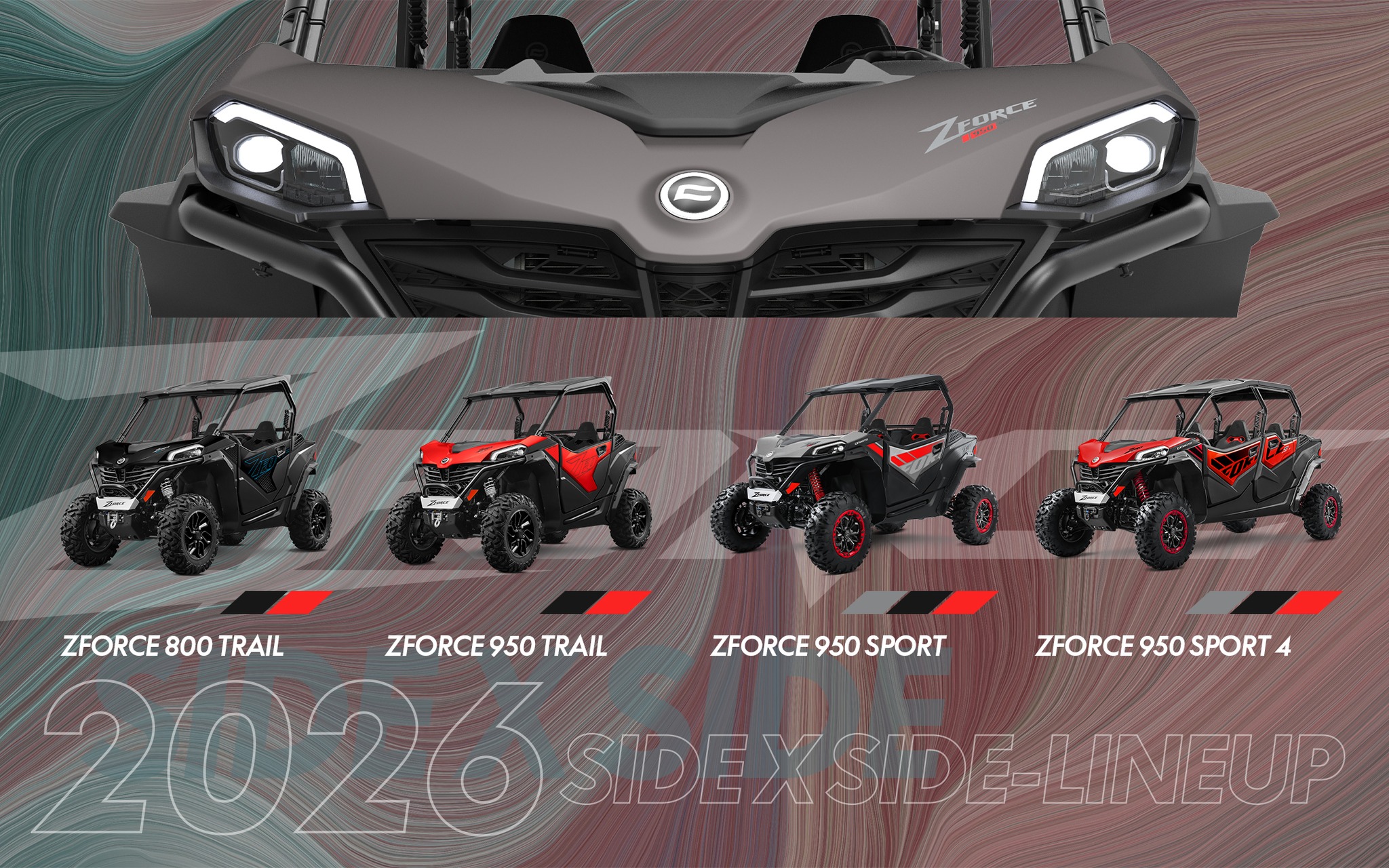 Crystal - The 2026 ZFORCE lineup is built for hills that try to buck ...