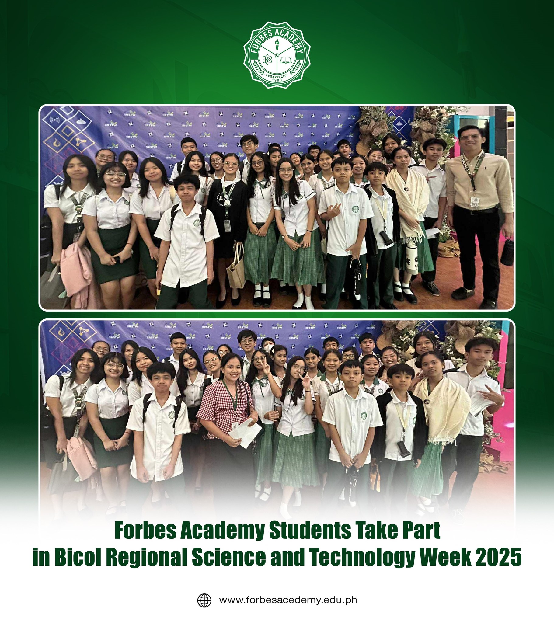 Forbes - Forbes Academy Students Take Part in Bicol RSTW 2025 Students ...
