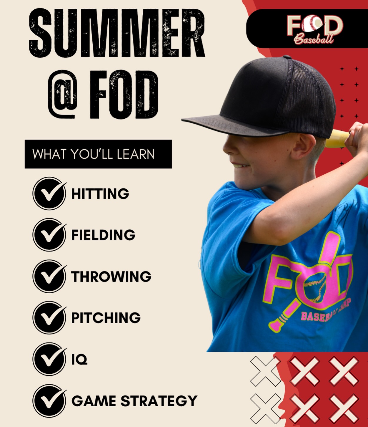 ☀️⚾️ 2026 SUMMER CAMP NEWS... - Field of Dreams Baseball Camp | Facebook