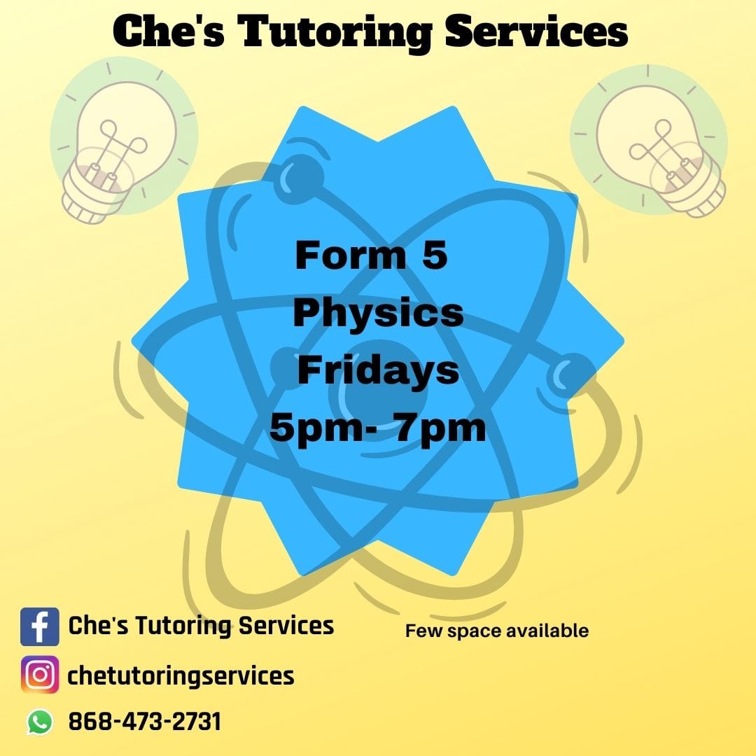 Che's Tutoring Services | Port of Spain