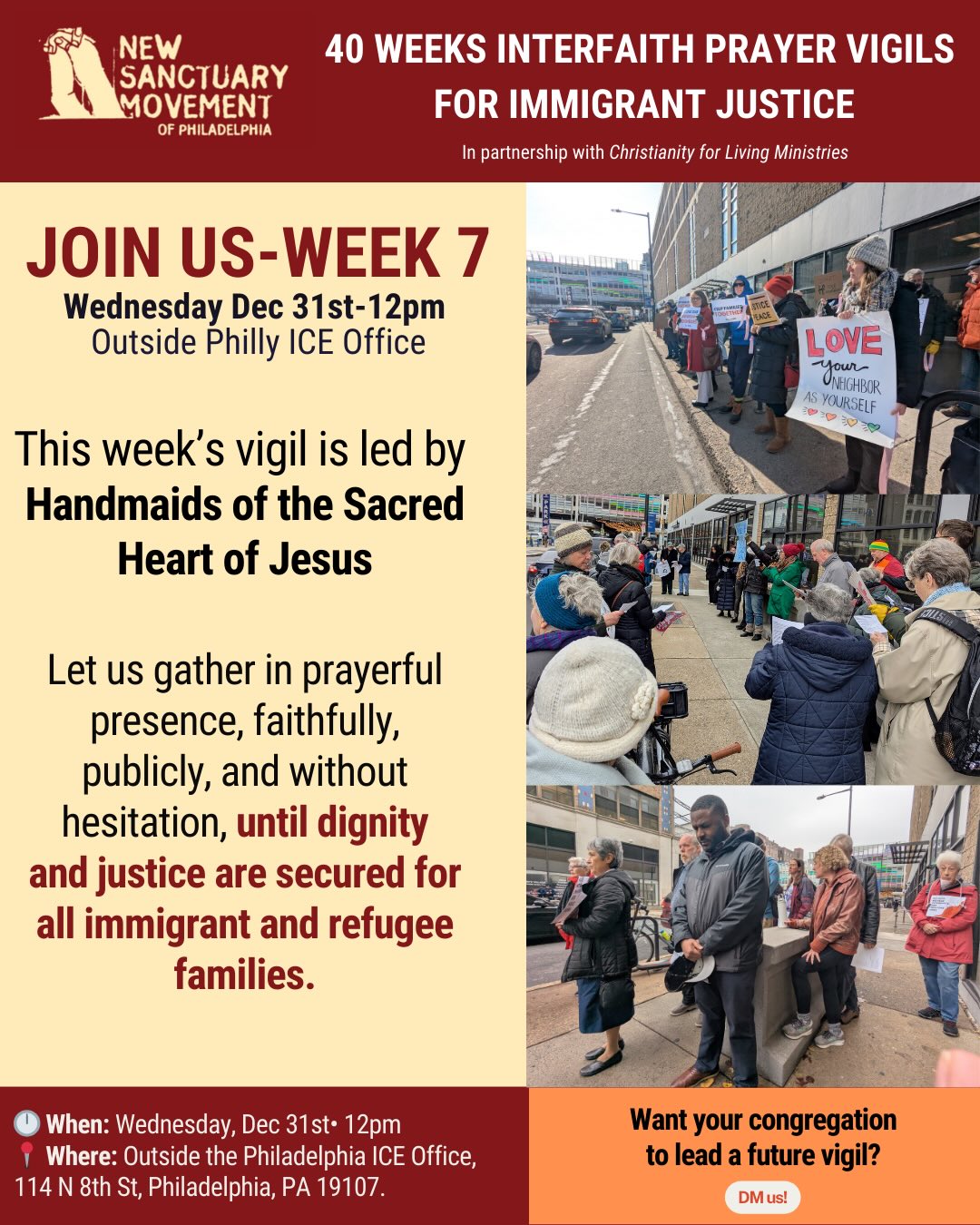 New Sanctuary Movement of Philadelphia - Nuevo Movimiento Santuario