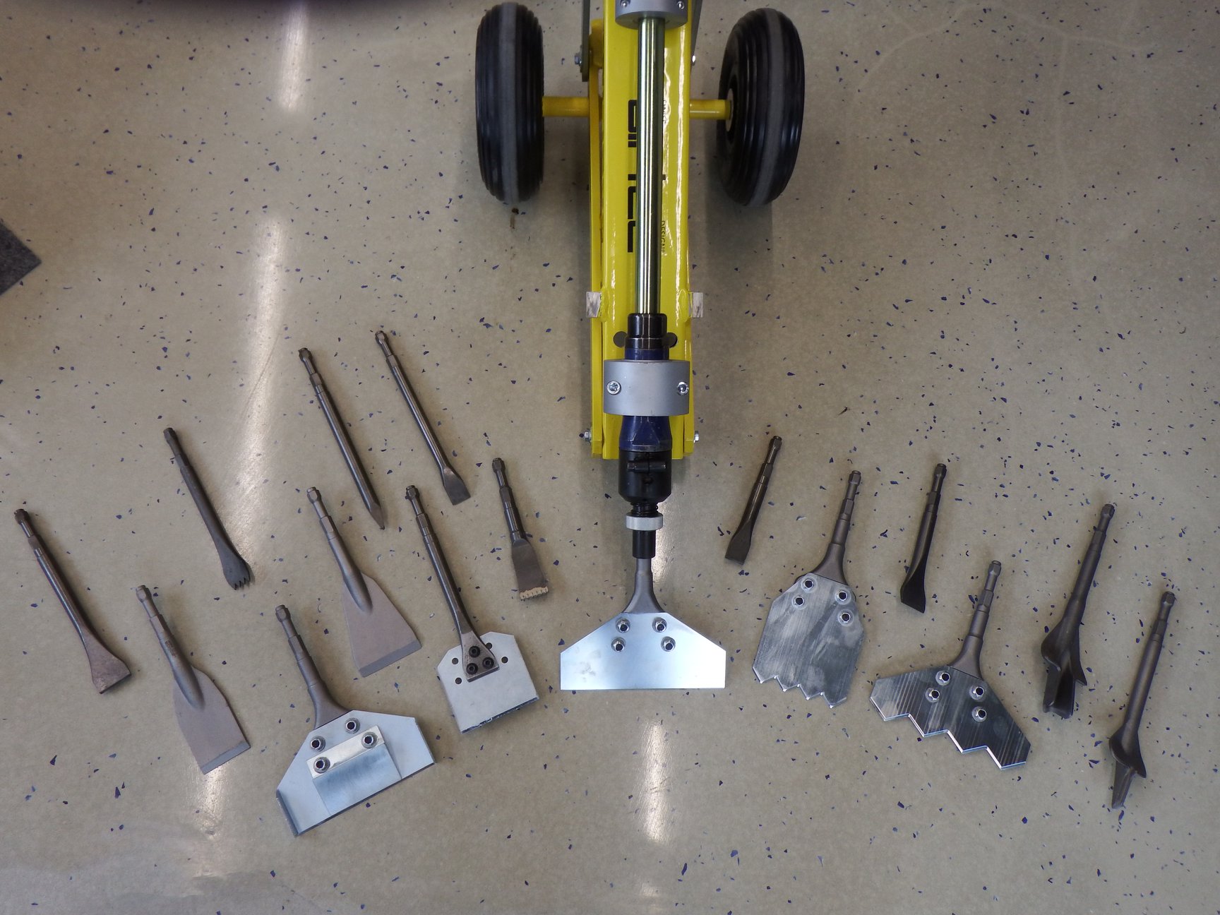 Airtec Ag Swiss Powerman Pm 1600 Floor Stripper Is