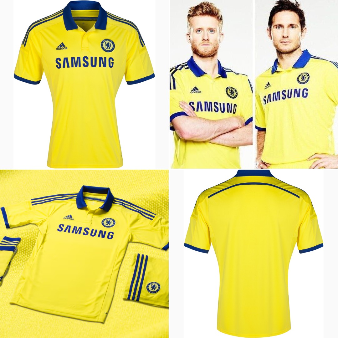 😍💛💙 The Chelsea 2014-15 Away Kit was inspired by Brazil