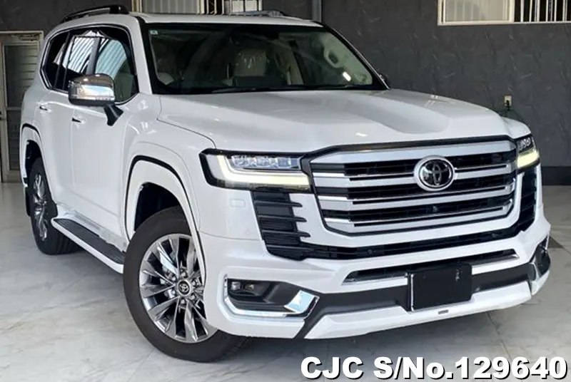 2024 Toyota Land Cruiser ZX White Automatic 3.3L Diesel for Sale