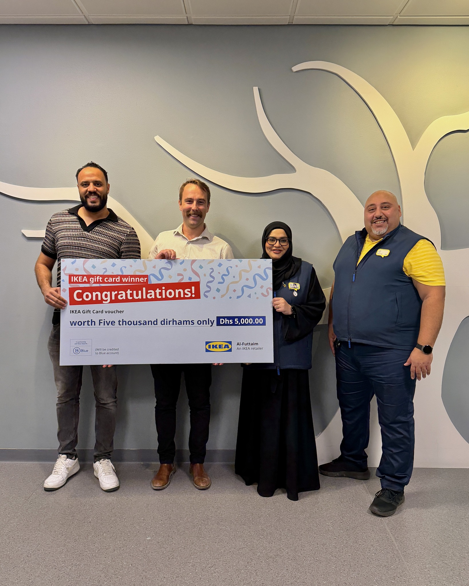 IKEA - Say hello to one of the winners who received an AED 5,000 IKEA ...
