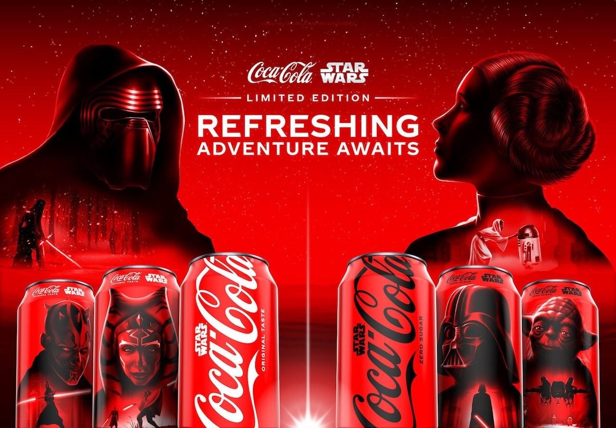Coca Cola x Star Wars vending machines in Japan