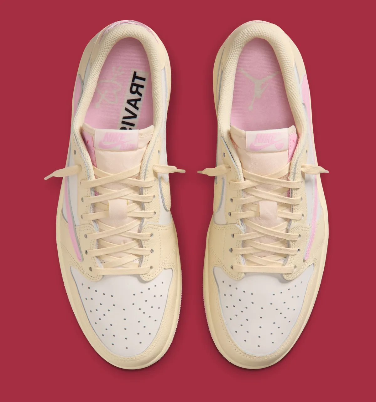 OFFICIAL PHOTOS: Travis Scott x Air Jordan 1 Low OG “Muslin/Shy 