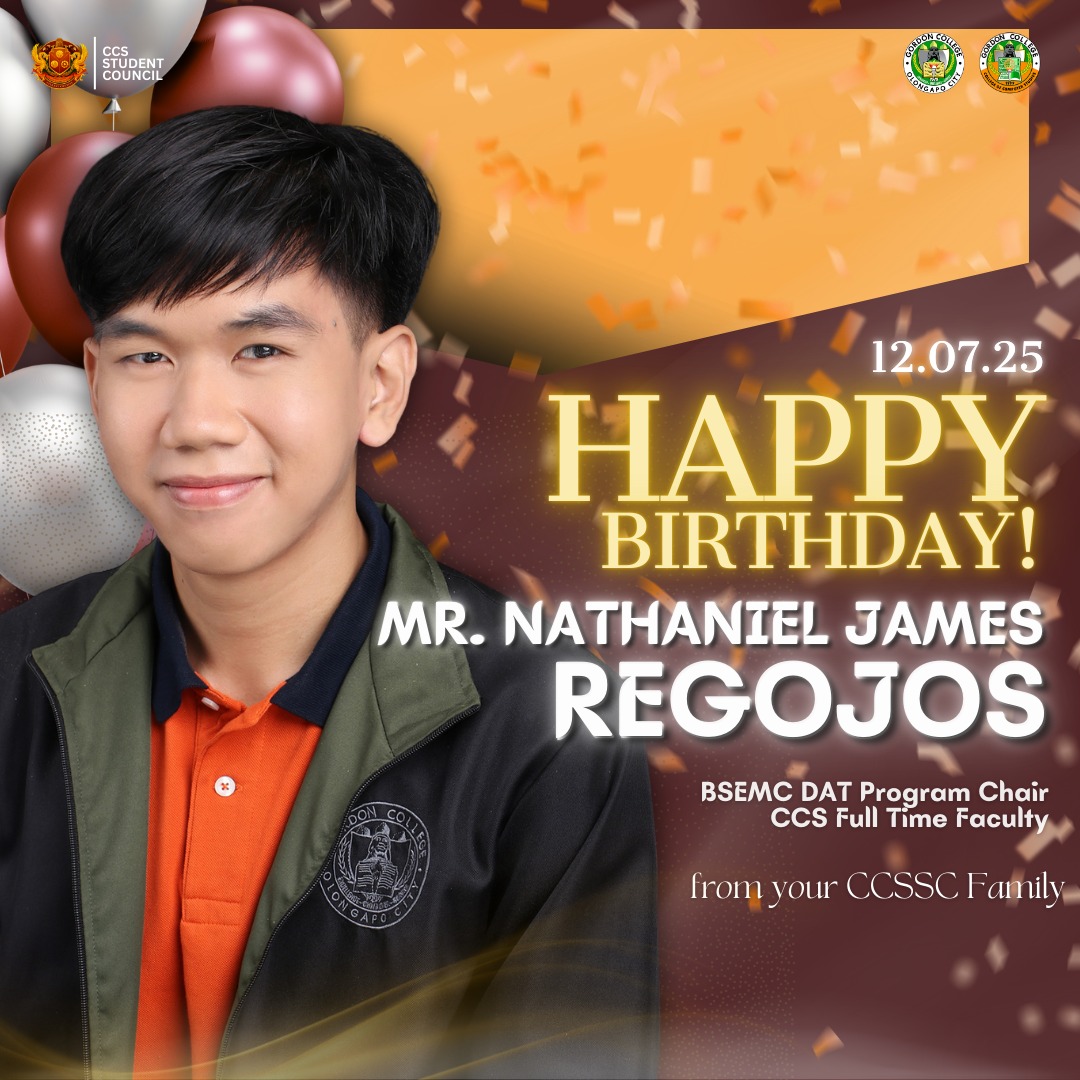 Gordon - Happiest Birthday to our Mayor! 😄 - este, BSEMC-DAT Program ...