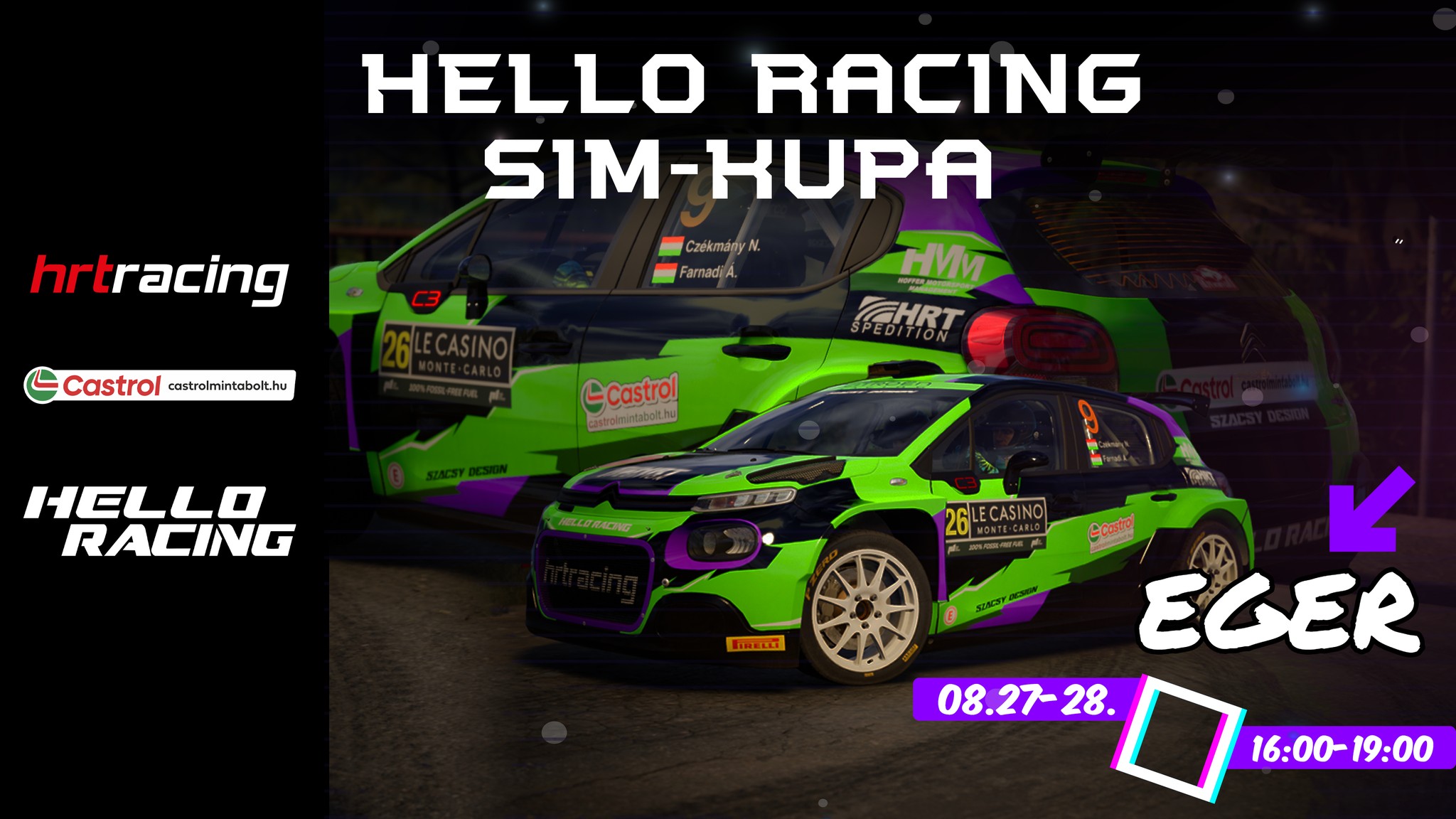 Hello Racing Sim-Kupa 2025 - Eger