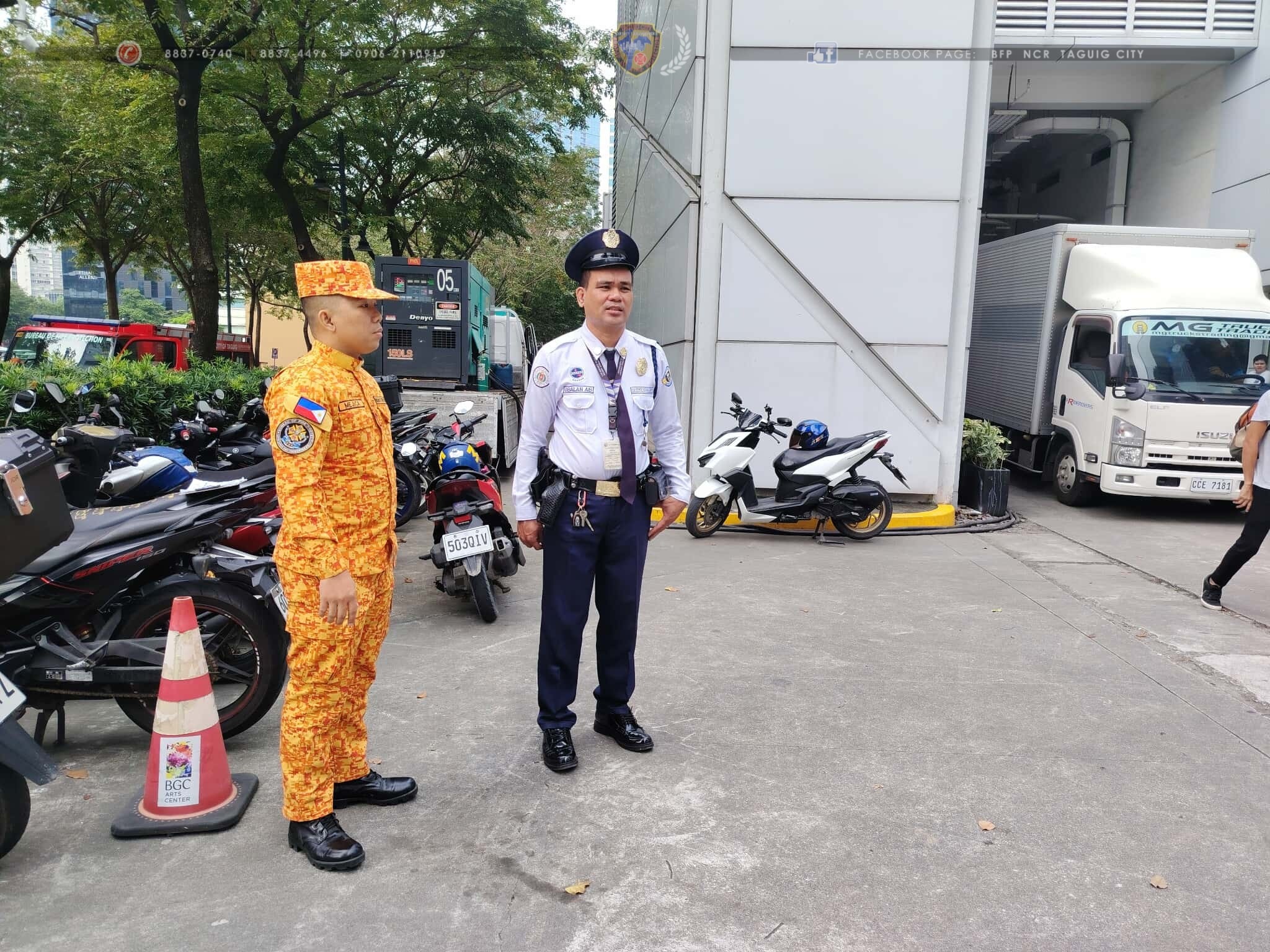 BFP - LOOK: Fire Truck Standby 14 November 2025 Taguig City Fire ...
