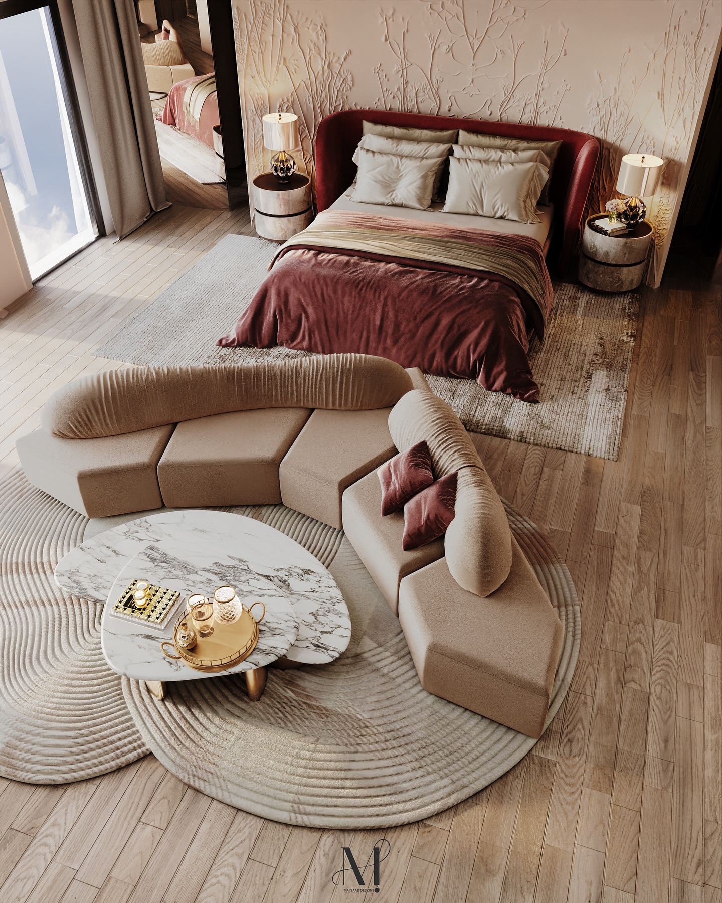 Soft layers, refined textures, and a... - Mai Saad Designs | Facebook
