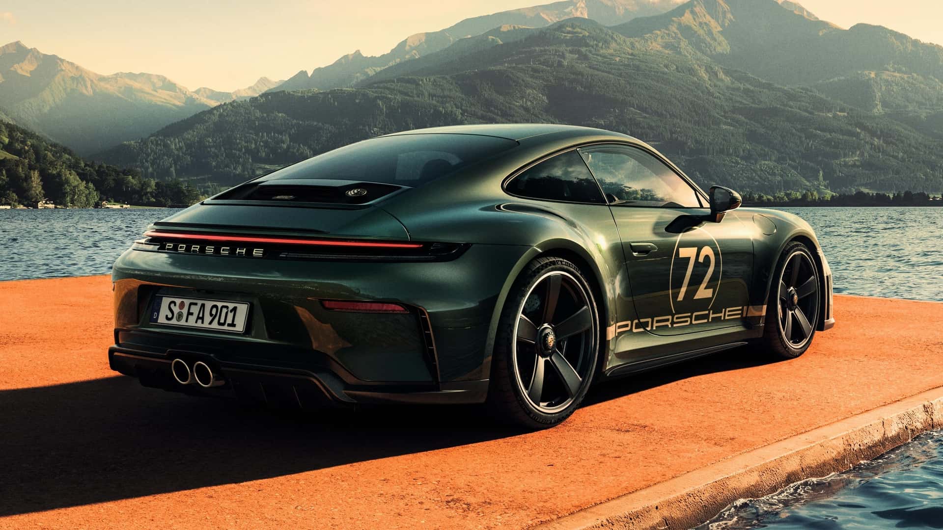 Marking the 90th birthday of Ferdinand Alexander Porsche, Porsche