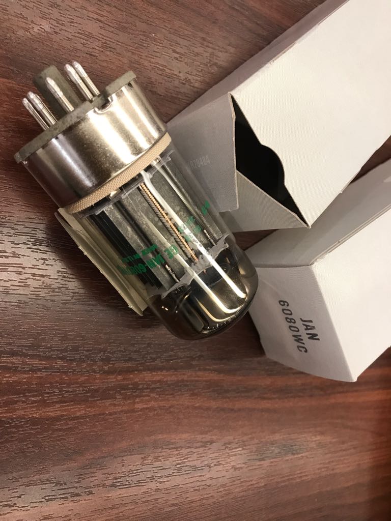 6080 vacuum tube has same pin layout as 6sn7