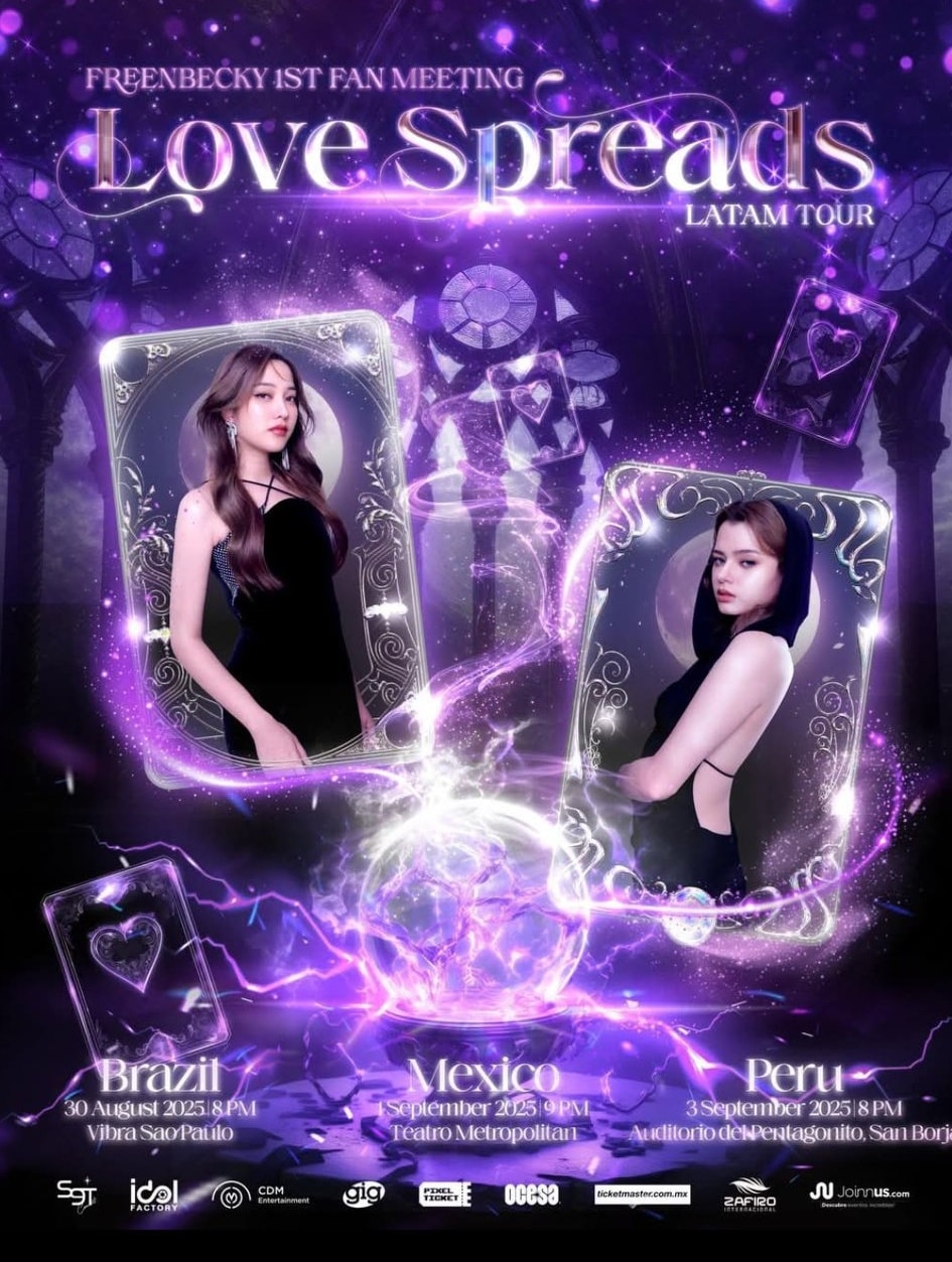 Freenbecky 1st fan meeting Love Spreads LATAM tour dates