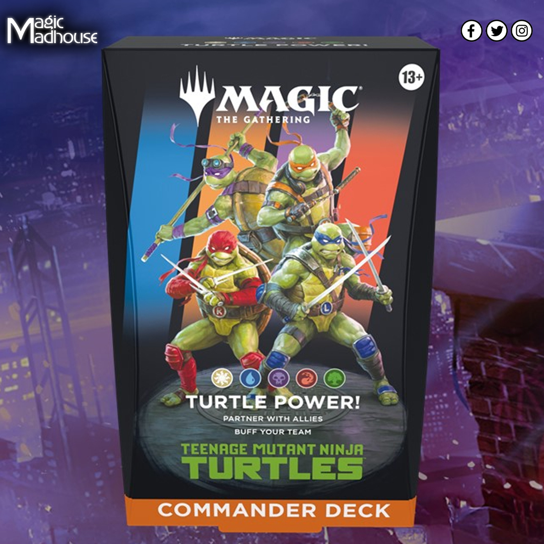 MTG タートルズ コマンダーデッキ Turtle Power 新品 Commander Deck
