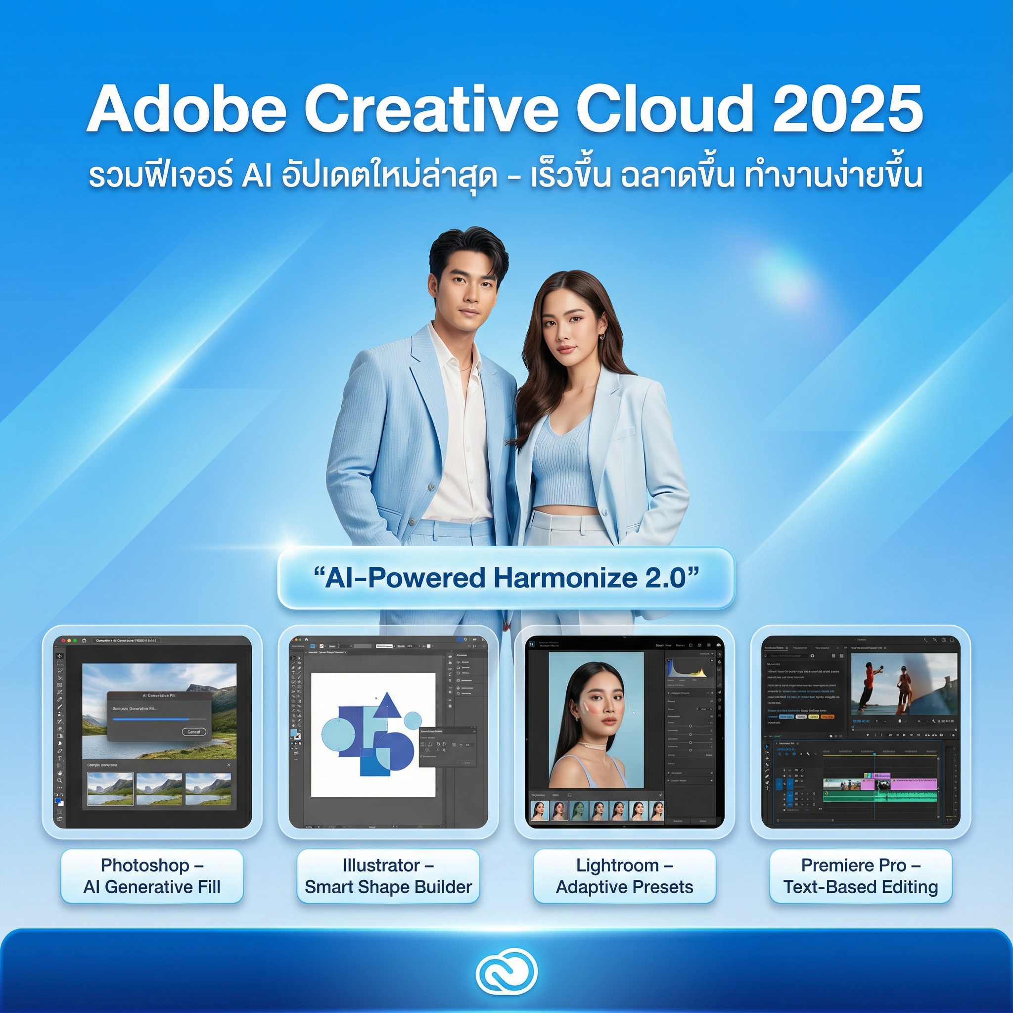 I.T.Solution - Adobe Creative Cloud 2025 มาแล้ว! 🚀 รวมฟีเจอร์ AI อัปเดต ...