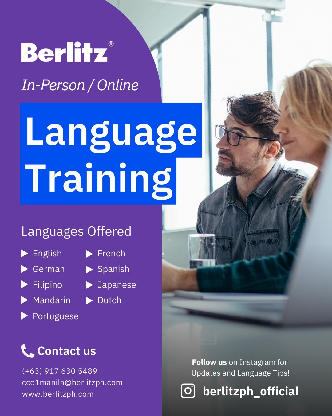 🏫 Learn a new language at our... - Berlitz Philippines | Facebook