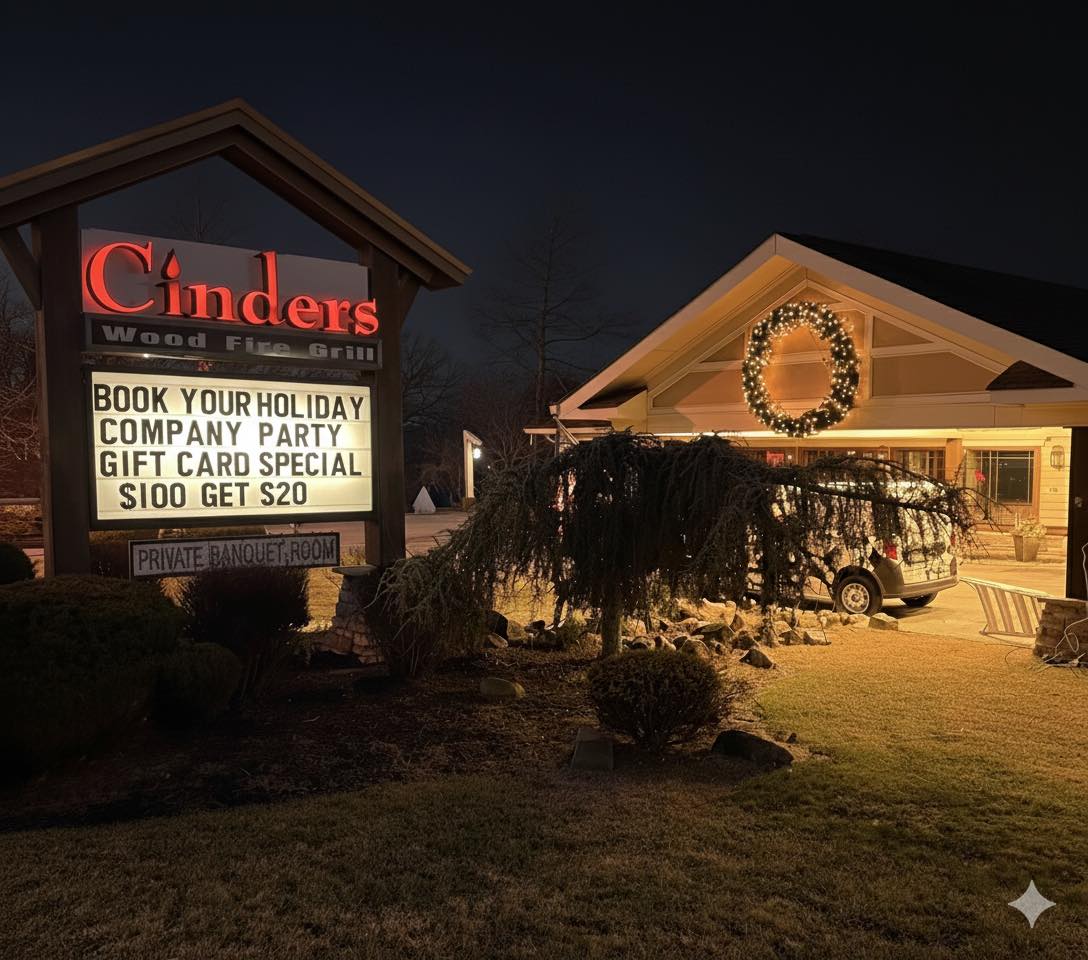 Cinders Wood Fire Grill added a... - Cinders Wood Fire Grill