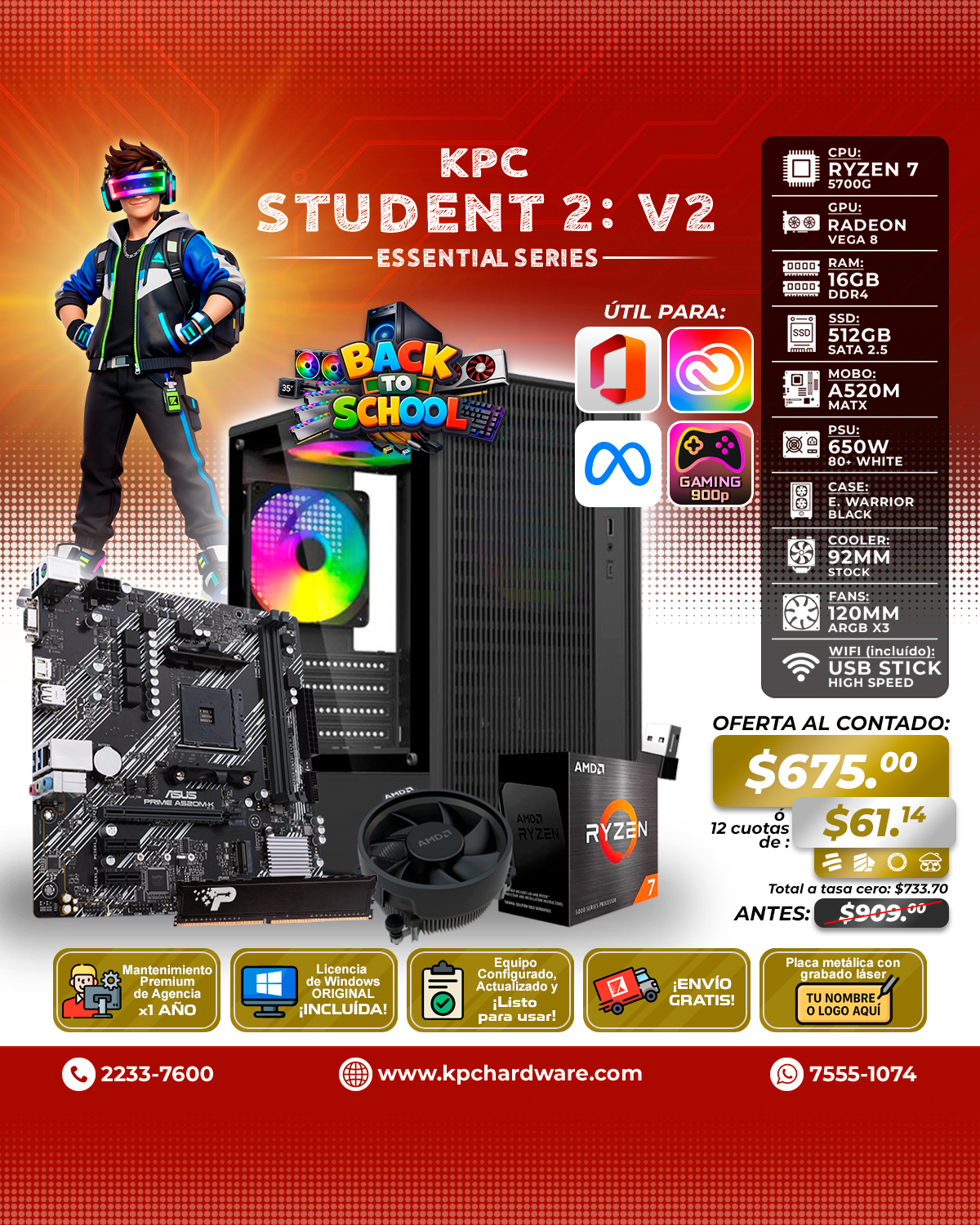 KPC hardware - 🎓💻 TUS MEGA OFERTAS DE PCs — KPC BACK TO... | Facebook