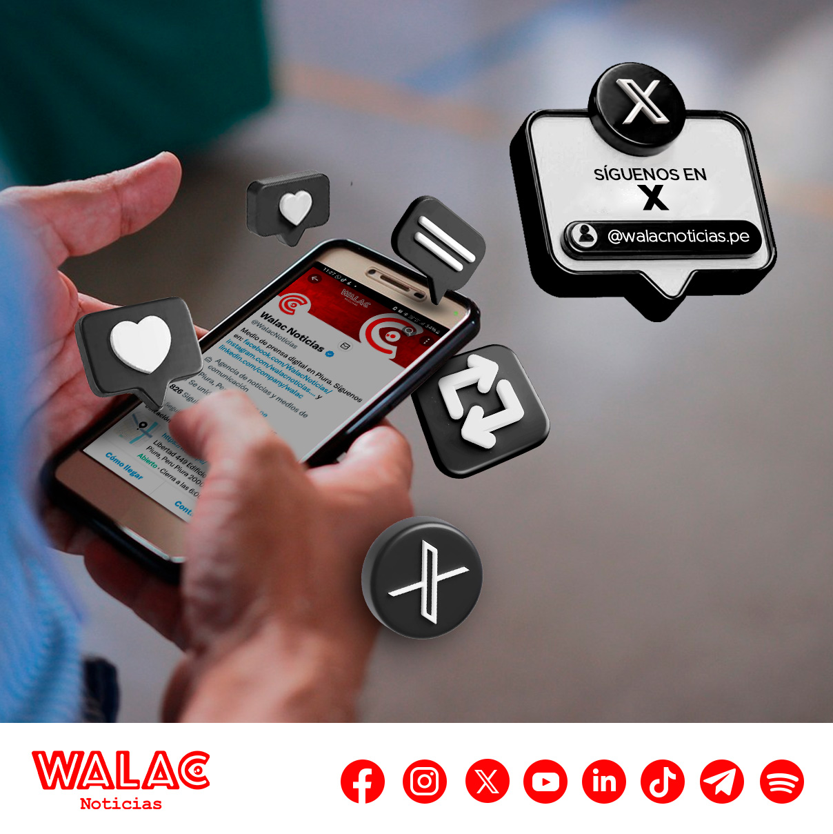 Walac Noticias - [NUESTRAS REDES SOCIALES] No te pierdas... | Facebook