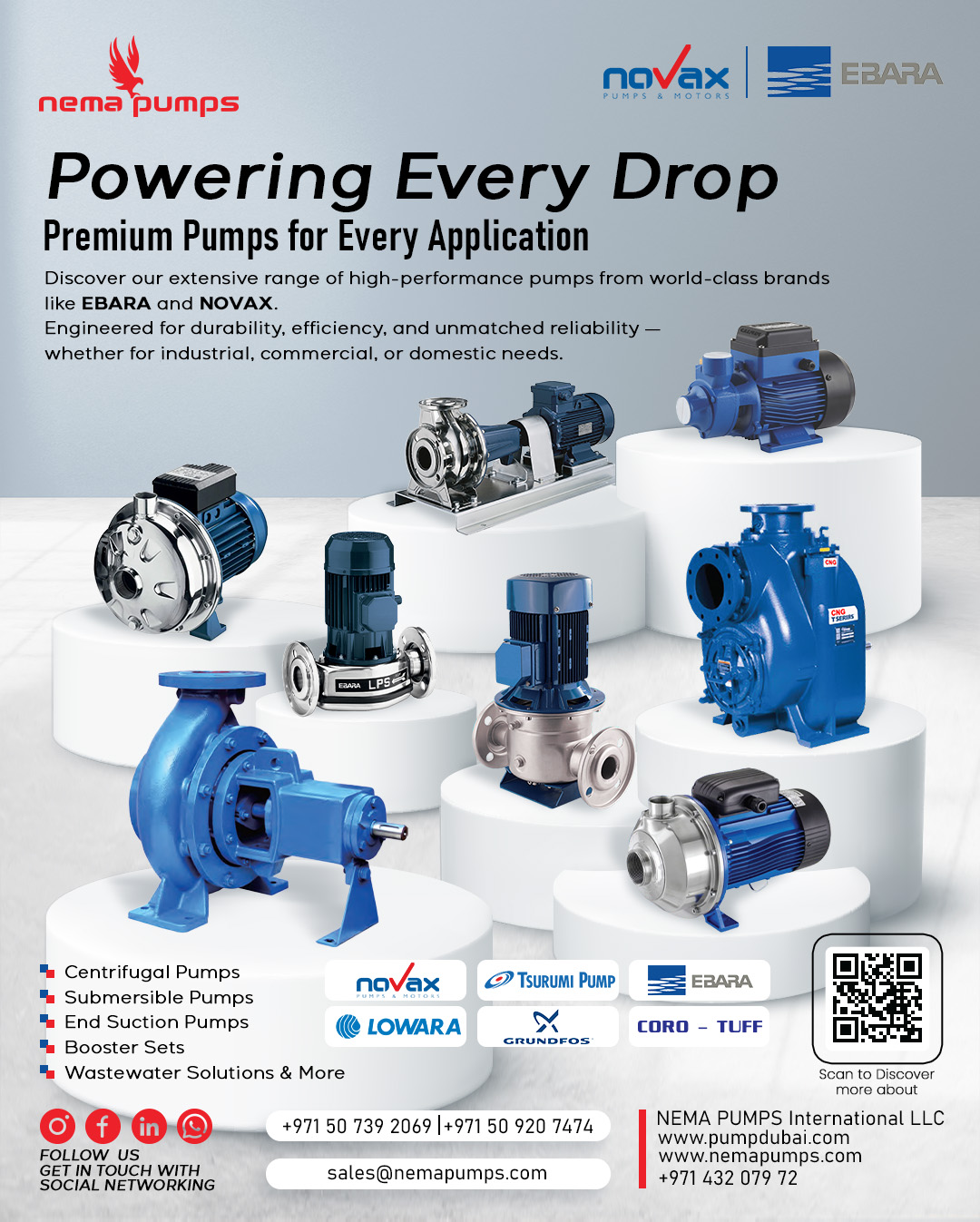 Nema - 💧 Powering Every Drop, Everywhere From skyscrapers to homes, our ...
