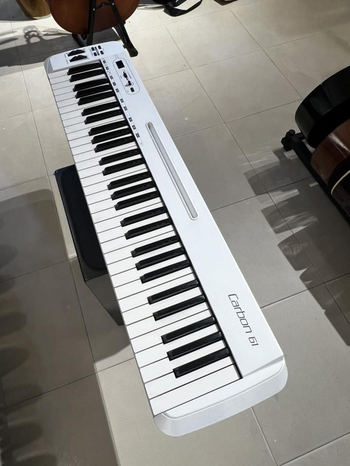 SAMSON CARBON 61 MIDI CONTROLLER Keyboard Details 61 full size