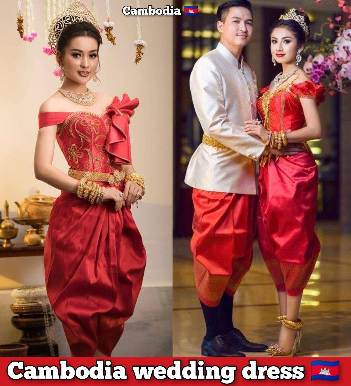 cambodian formal dresses Traditional Wedding Dress SS for sale 05.2026