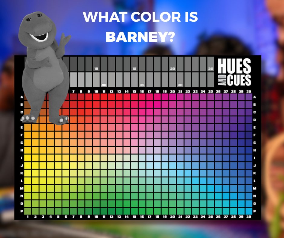 The Op - Barney is a famously controversial Hues and Cues... | Facebook