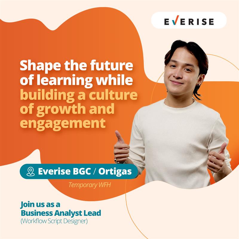 Are you an analytical thinker with a... - Everise Philippines | Facebook