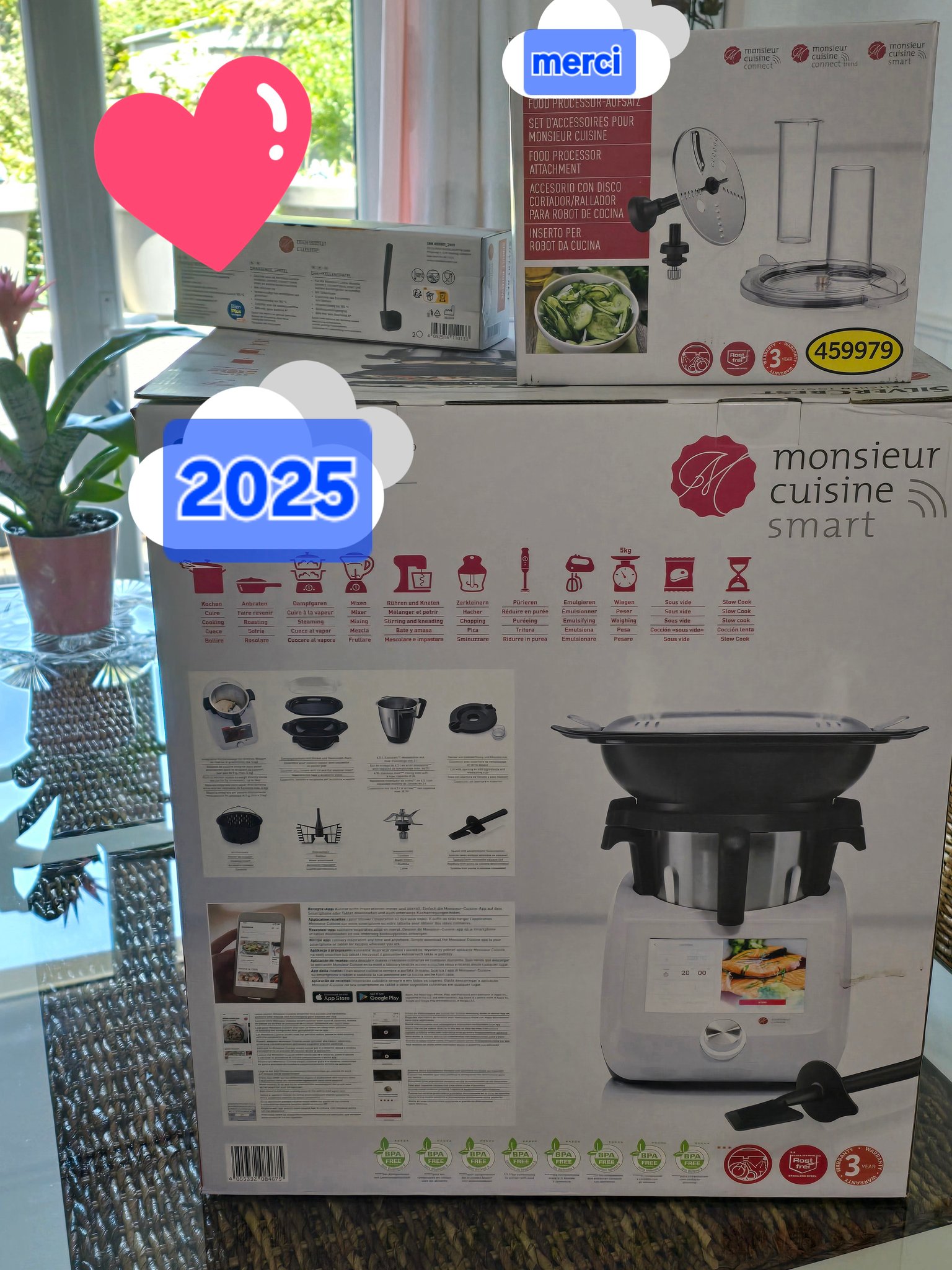 Gobelet bouchon doseur pour Monsieur Cuisine plus | connect | smart de
