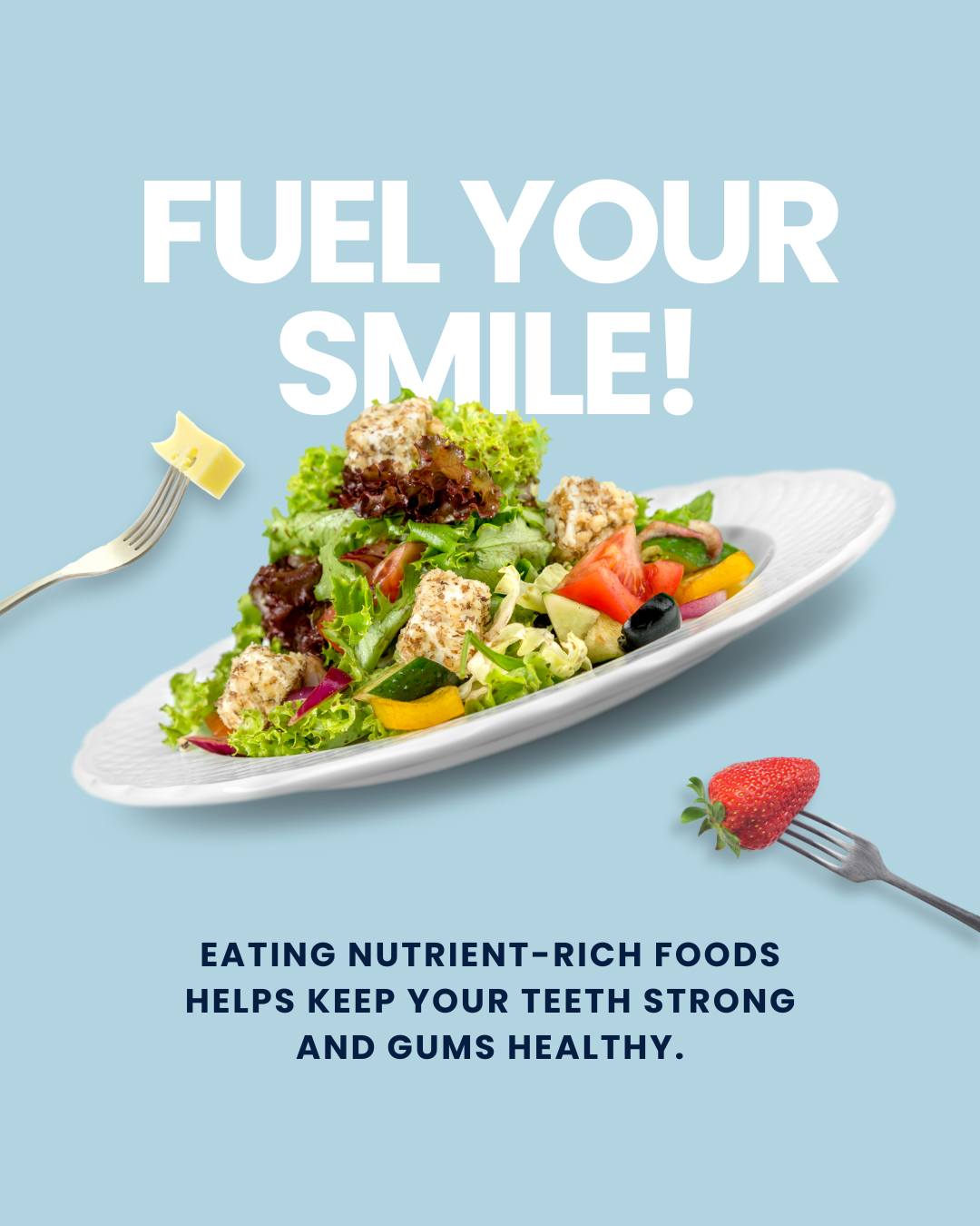 Queenston - Wellness Wednesday Tip! Strong, healthy teeth start with ...