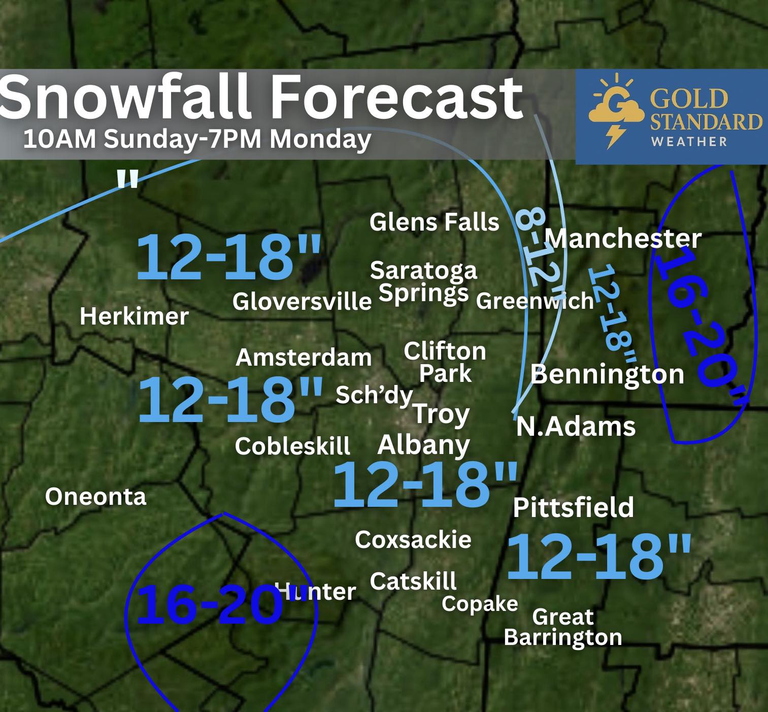 Meteorologist - FRIDAY AM Update (includes “early call” snowfall map ...