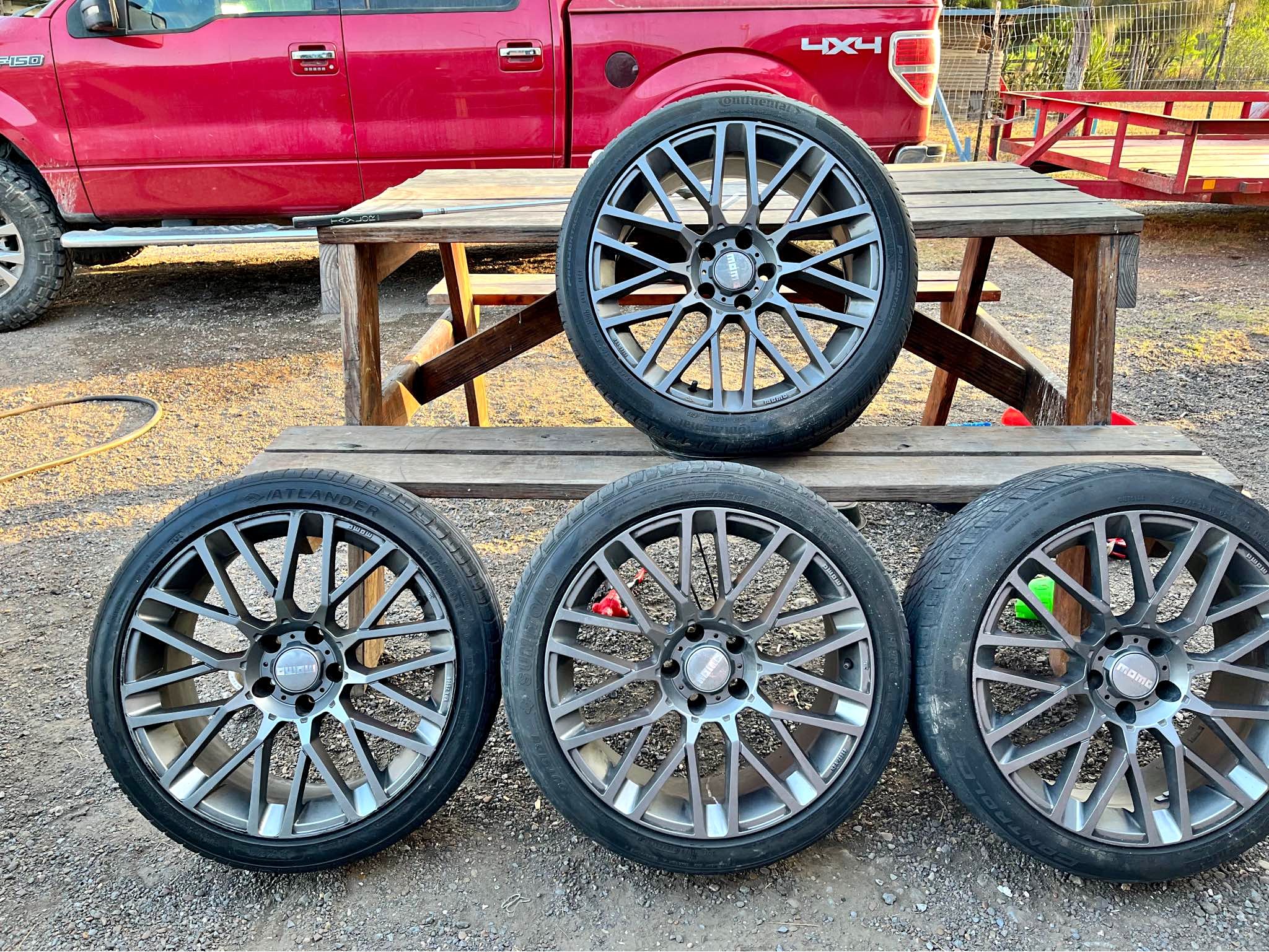 MOMO Italy 19” inch rims - Car Wheels, Tires & Parts - Edinburg, Texas ...