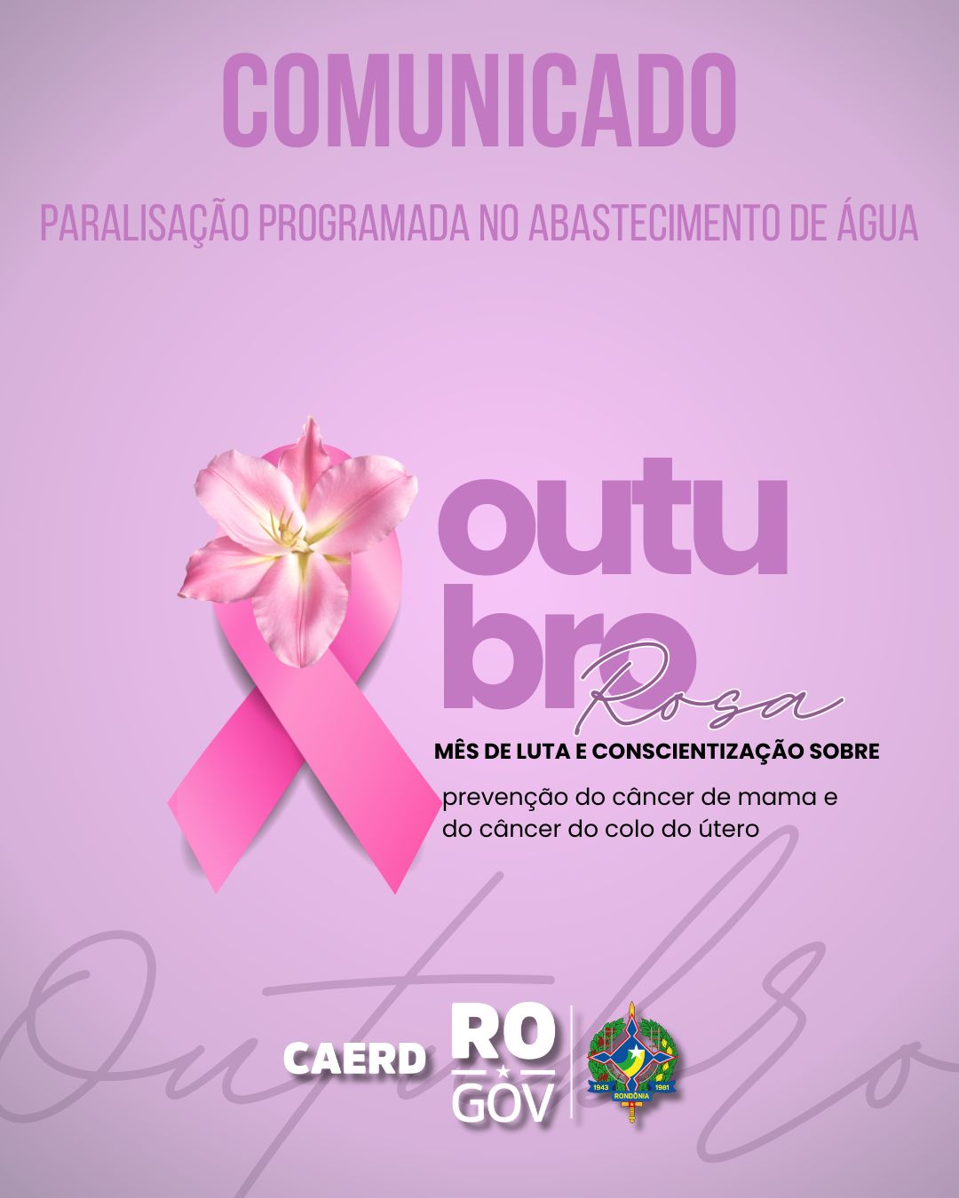 Caerd - COMUNICADO CAMPO NOVO DE RONDÔNIA Informamos aos clientes de ...
